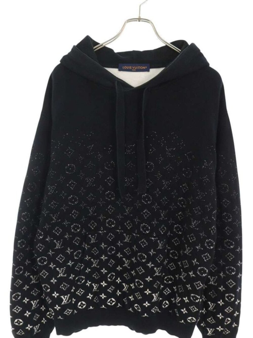 Louis Vuitton Uso Monogram Gradient Jacquard Pullover Hoodie XL